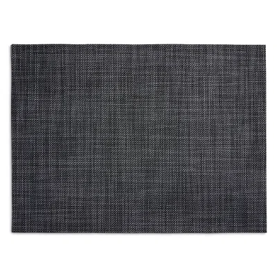 Chilewich Mini Basketweave Placemat, 14 X 19 In Cool Grey