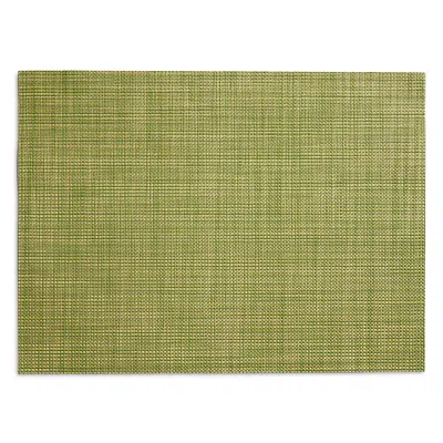 Chilewich Mini Basketweave Placemat, 14 X 19 In Dill