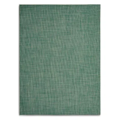 Chilewich Mini Basketweave Rug, 26 X 72 In Green