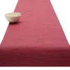 Chilewich Mini Basketweave Runner In Red