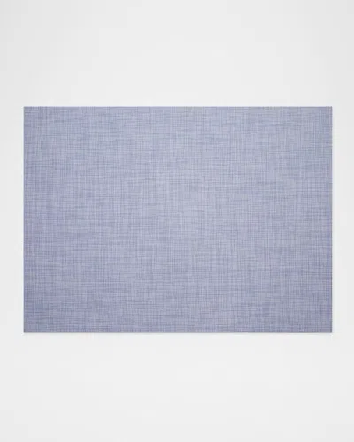 Chilewich Mini Basketweave Woven Floor Mat In Purple