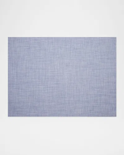 Chilewich Mini Basketweave Woven Floor Mat In Purple