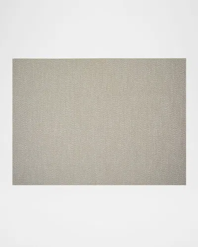 Chilewich Moire Indoor/outdoor Rug, 2' X 3' In Mica
