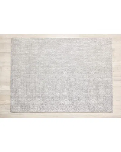 Chilewich Mosaic Floormat, 4' X 6' In Grey