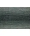 Chilewich Ombre Placemat 19"l X 14"w In Jade