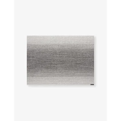 Chilewich Ombre Rectangle Woven Placemats Silver