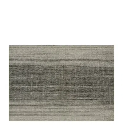 Chilewich Ombré Rectangular Placemat In Silver