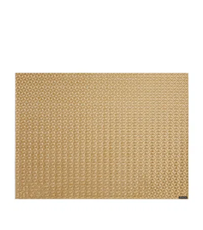 Chilewich Origami Rectangular Placemat In Beige