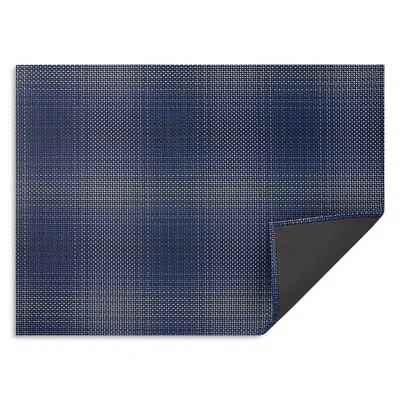 Chilewich Parade Floormat, 26 X 72 In Blue