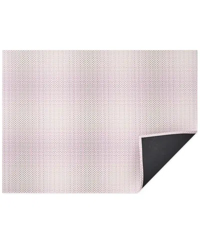 Chilewich Parade Rug, 23" X 36" In Pink