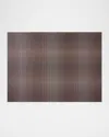 Chilewich Parade Woven Floor Mat, 72" X 106" In Raisin