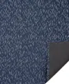 Chilewich Pepper Rug 23" X 36" In Indigo