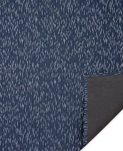 Chilewich Pepper Floor Mat 23" X 36" In Indigo