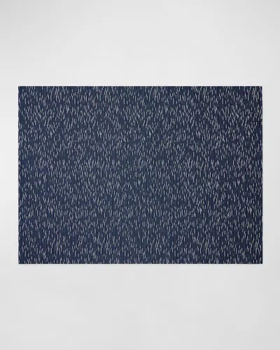 Chilewich Pepper Indoor/outdoor Rug In Blue