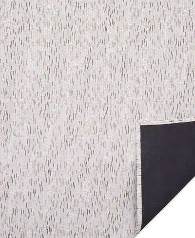 Chilewich Pepper Rug 106" X 72" In Sesame
