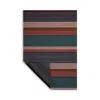 Chilewich Pleat Stripe Shag Rug, 24 X 36 In Multi