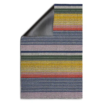 Chilewich Pop Stripe Shag Big Mat, 36 X 60 In Multi