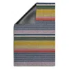 Chilewich Pop Stripe Shag Utility Rug, 24 X 36 In Multi
