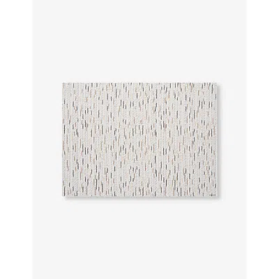 Chilewich Rectangular Woven Placemat 36cm X 48cm Sesame
