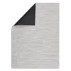 Chilewich Rib Weave Floormat, 72 X 106 In Gray