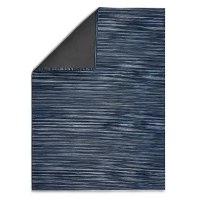 Chilewich Rib Weave Floormat, 72 X 106 In Blue