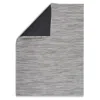 Chilewich Rib Weave Rug, 23 X 36 In Gray