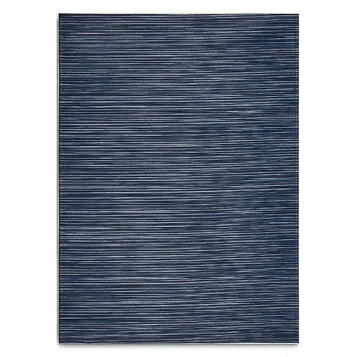 Chilewich Rib Weave Rug, 23 X 36 In Indigo