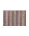 Chilewich Ribbon Stripe Shag Utility Mat 24" X 36" In Bon Bon