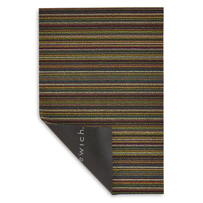 CHILEWICH SKINNY STRIPE SHAG UTILITY MAT, 24 X 36