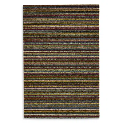 Chilewich Skinny Stripe Shag Utility Mat, 24 X 36 In Bright Multi