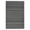 Chilewich Skinny Stripe Shag Utility Mat, 24 X 36 In Shadow