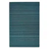 Chilewich Skinny Stripe Shag Utility Mat, 24 X 36 In Turquoise