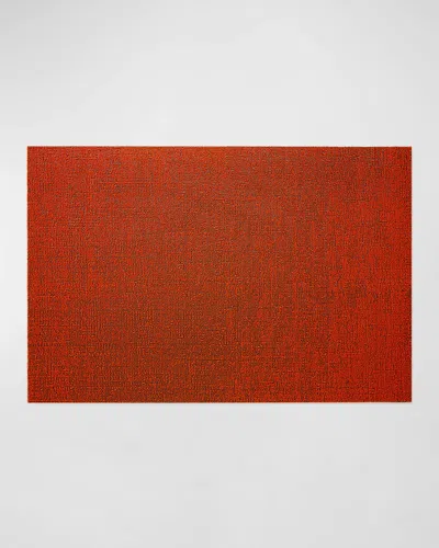 Chilewich Solid Indoor/outdoor Shag Mat, 3' X 5' In Cara Cara