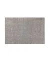 Chilewich Solid Shag Runner 24" X 72" In Snow
