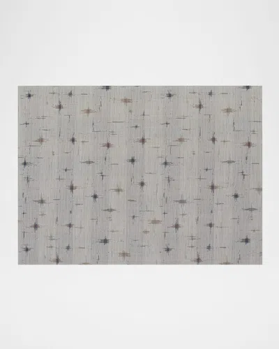 Chilewich Spark Indoor/outdoor Rug In Gray