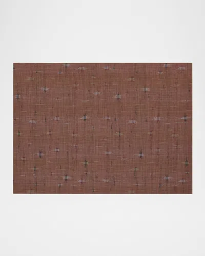 Chilewich Spark Indoor/outdoor Runner In Burgundy