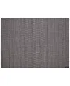 Chilewich Thatch Rectangle Placemat In Pewter