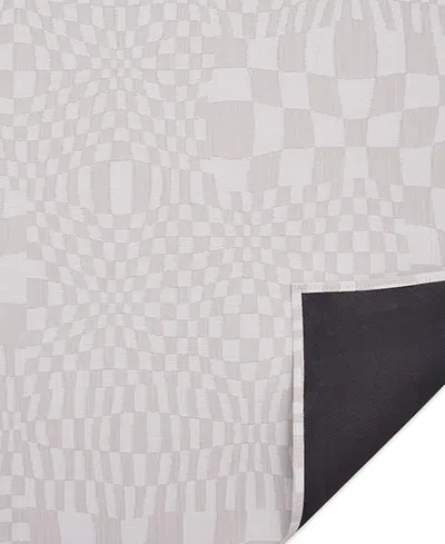 Chilewich Warp Rug 106" X 30" In Sand