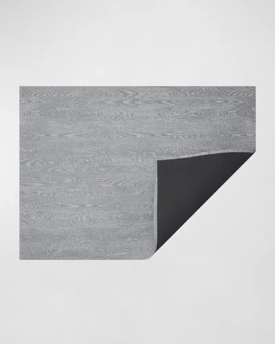 Chilewich Woodgrain Floor Mat, 2' X 4' In Gray