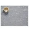 Chilewich Woodgrain Placemat In Gray