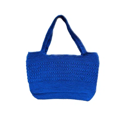 Chillax Women's Blue Paradise Sky Crochet Bag