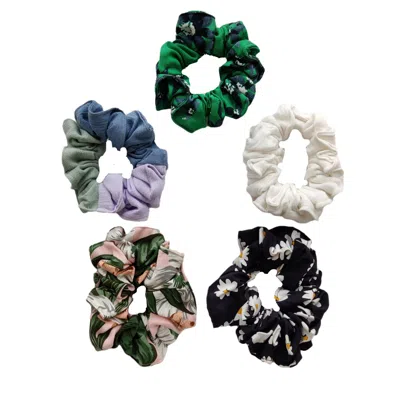 Chillax Women's Hair Scrunchies - Zero Waste In Multi