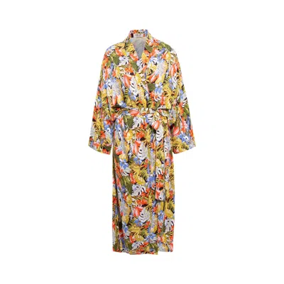 Chillax Women's Sassari Kimono Robe In Multi
