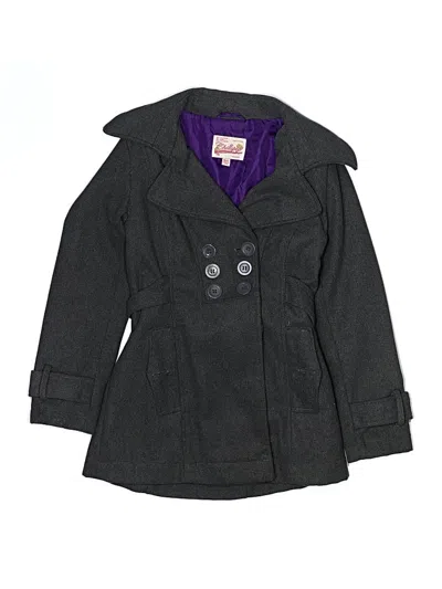 Pre-owned Chillipop Kids' Coat In Gray