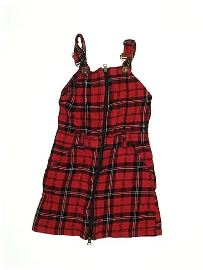 Pre-owned Chillipop Kids' Dress In Red