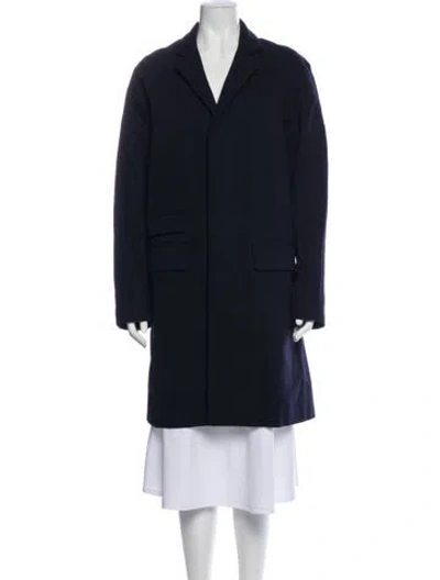 Pre-owned Chimala Coat In Blue