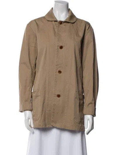 Pre-owned Chimala Coat In Neutral