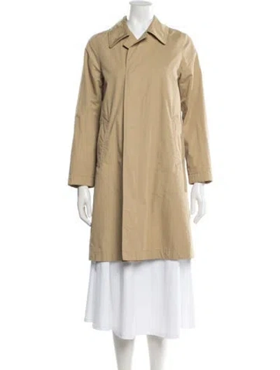 Pre-owned Chimala Coat In Neutral