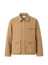 Chimala Duck Multi-pocket Jacket In Neutral