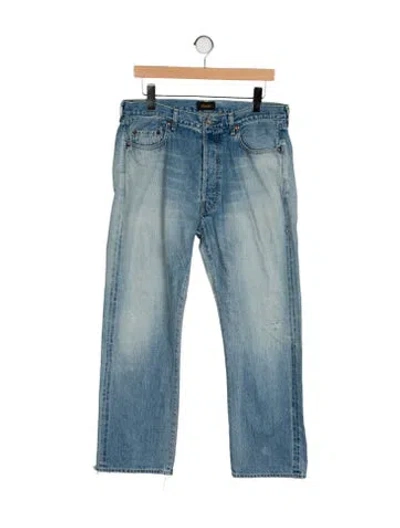 Pre-owned Chimala High-rise Wide Leg Jeans In Blue